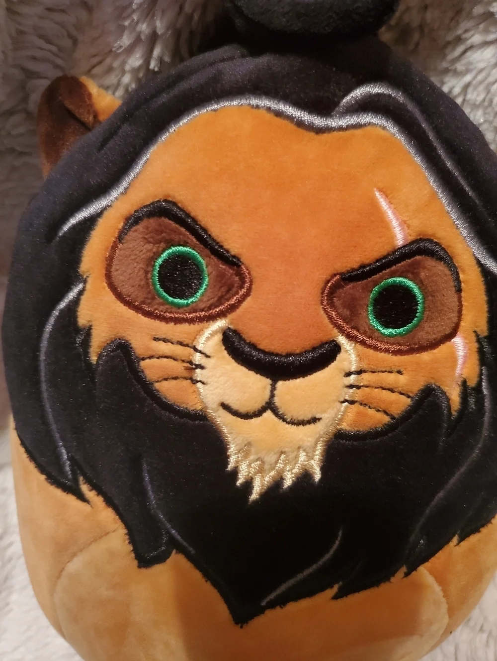 Squishmallows Disney The Lion King Scar Squishmallow 6.5” RARE